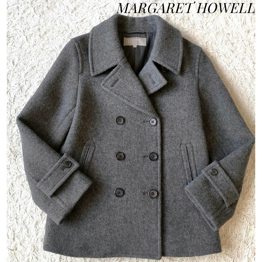 MARGARET HOWELL - 【マーガレットハウエル】メルトンPコート サイズⅡ