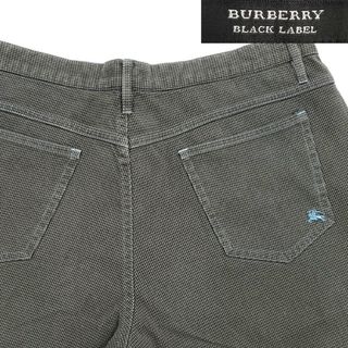 バーバリーブラックレーベル(BURBERRY BLACK LABEL)の廃番★BURBERRY BLACK LABEL★W31位チェックパンツSZP49(スラックス)