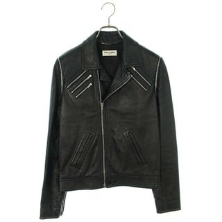 サンローラン(Saint Laurent)のサンローランパリ  15AW  397438 Y5KI1 マルチジップダブルライダースレザージャケット メンズ 44(レザージャケット)