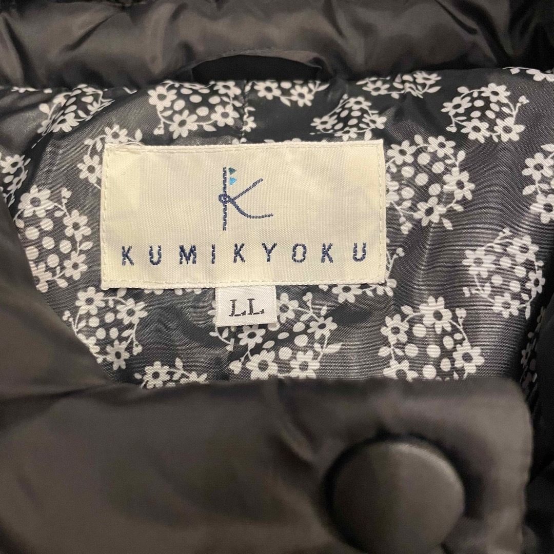 kumikyoku（組曲）(クミキョク)のちせ様専用 美品 組曲 kumlkyoku ダウンコート 130〜140 キッズ/ベビー/マタニティのキッズ服女の子用(90cm~)(コート)の商品写真