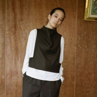 ジョンリンクス(jonnlynx)の【yaya様専用】jonnlynx stripe padding gilet(その他)