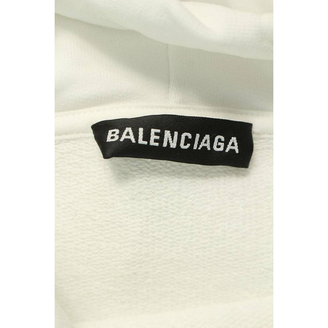 BALENCIAGA  バックロゴオーバーサイズプルオーバーパーカー　xs