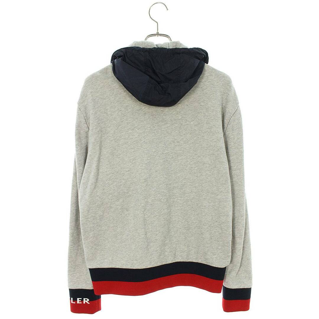 メンズモンクレール  MAGLIA CARDIGAN/E10918424800 ジップアップフートナイロン切替パーカー メンズ M