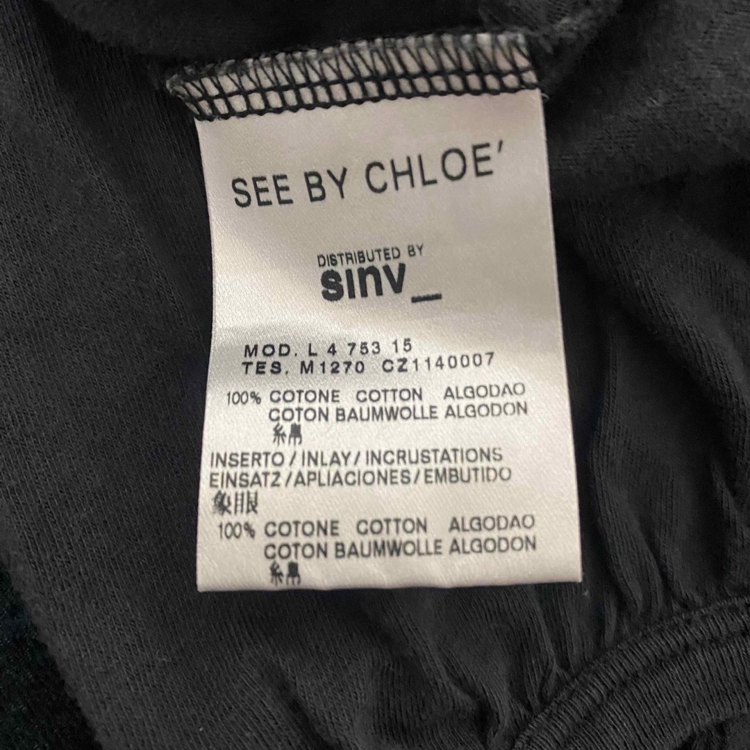 SEE BY CHLOE(シーバイクロエ)のSEE BY CHLOE シーバイクロエ　ロンT Tシャツ　 レディースのトップス(Tシャツ(長袖/七分))の商品写真