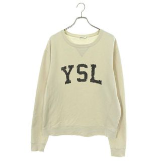 希少 SAINT LAURENT PARIS YSLロゴスウェット サンローラン