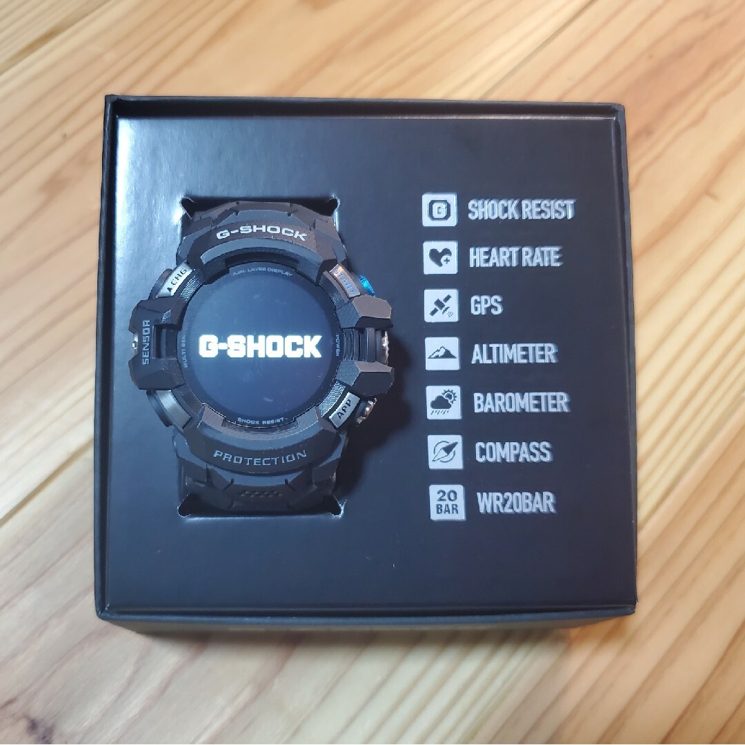 G-SHOCK(ジーショック)の【美品】G-SHOCK スマートウォッチ GSW-H1000 メンズの時計(腕時計(デジタル))の商品写真