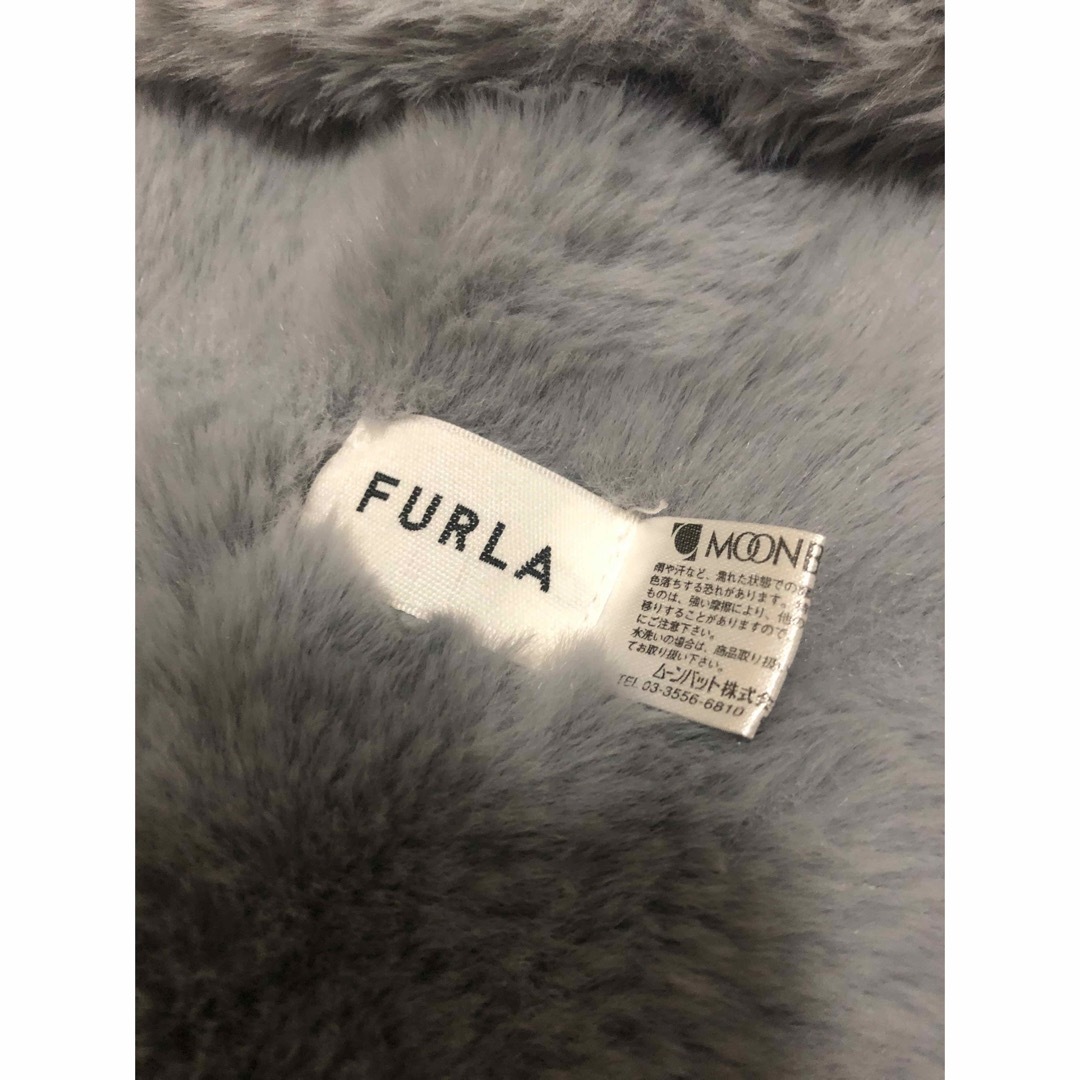 Furla(フルラ)のFURLA 美品　フェイクファーティペット レディースのファッション小物(マフラー/ショール)の商品写真