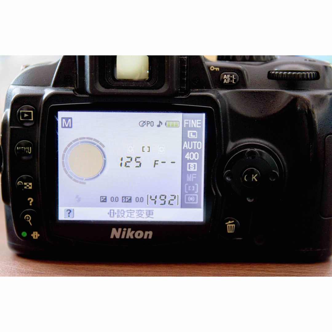 Nikon(ニコン)のNikon D40 Nikkor135mmF3.5オールドレンズセット スマホ/家電/カメラのカメラ(デジタル一眼)の商品写真