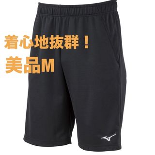 ミズノ(MIZUNO)のブラック 着心地抜群！  美品 MIZUNO ミズノ ナビドライ ハーフパンツ(バドミントン)