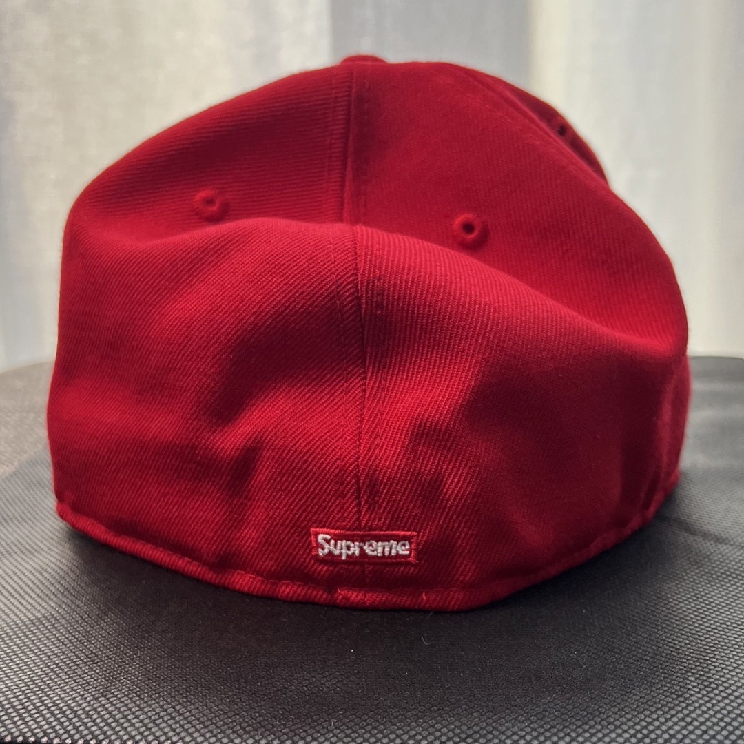 入手困難 Supreme 11SS SNY New Era 赤 7 5/8 美品