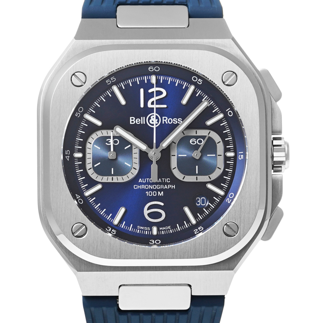 Bell & Ross(ベルアンドロス)のBR05 CHRONO BLUE STEEL Ref.BR05C-BU-ST/SRB 中古品 メンズ 腕時計 メンズの時計(腕時計(アナログ))の商品写真