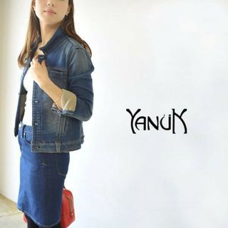 ヤヌーク(YANUK)のヤヌーク YANUK DENIT JEAN JACKET デニット　ジーンジャケ(Gジャン/デニムジャケット)