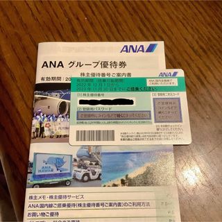 エーエヌエー(ゼンニッポンクウユ)(ANA(全日本空輸))のANA株主優待券1枚(航空券)