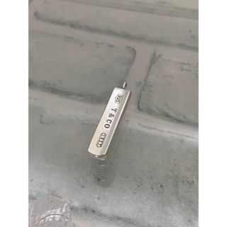 ティファニー(Tiffany & Co.)のオールドティファニー　TIFFANY 1837 バー　ネックレストップ(ネックレス)