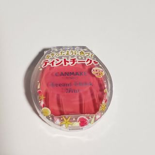 キャンメイク(CANMAKE)の未使用CANMAKEキャンメイク クリームチーク ティント 03 ピオニーメロウ(チーク)