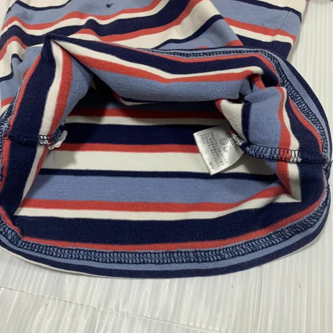 POLO RALPH LAUREN(ポロラルフローレン)のPolo By Ralph Lauren ボーダー 半袖 Tシャツ 子供服 90 キッズ/ベビー/マタニティのキッズ服男の子用(90cm~)(Tシャツ/カットソー)の商品写真