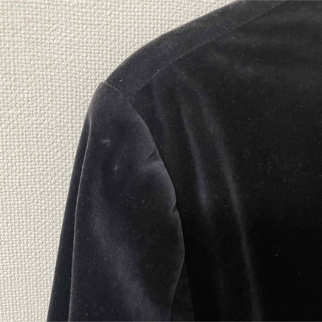 H&M(エイチアンドエム)のH&M ベロア テーラードジャケット メンズのジャケット/アウター(テーラードジャケット)の商品写真