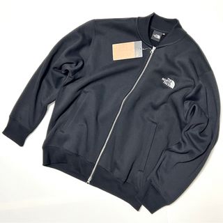 ザノースフェイス(THE NORTH FACE)のXXL 新品 ノースフェイス ボンバー スウェット ジップアップ トレーナー 黒(ブルゾン)