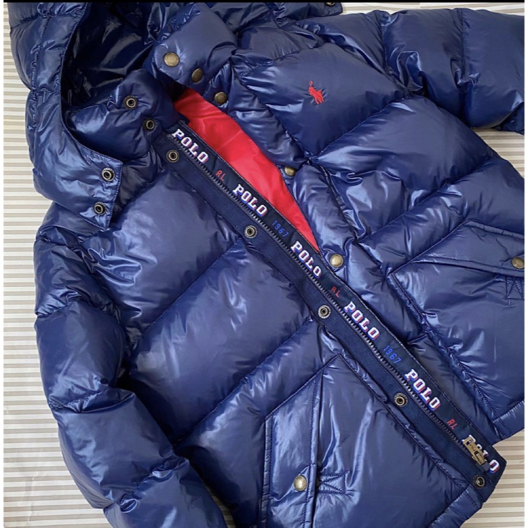 Ralph Lauren - 新品 ラルフローレン ダウンジャケット 150 ネイビー ...