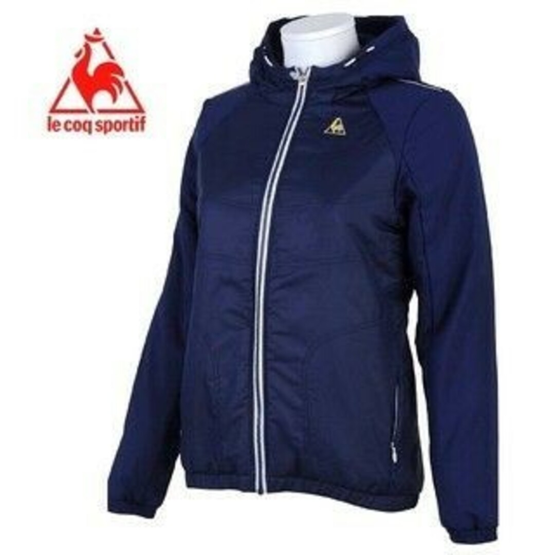 le coq sportif(ルコックスポルティフ)のle coq sportif 中綿フードジャケット レディースS レディースのジャケット/アウター(ブルゾン)の商品写真