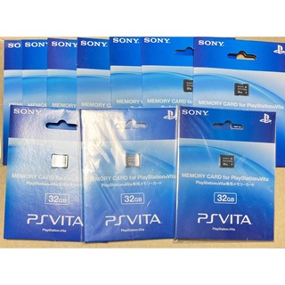 プレイステーションヴィータ(PlayStation Vita)の【新品未開封品】PS Vita メモリーカード 32GB×10SET 生産終了品(その他)