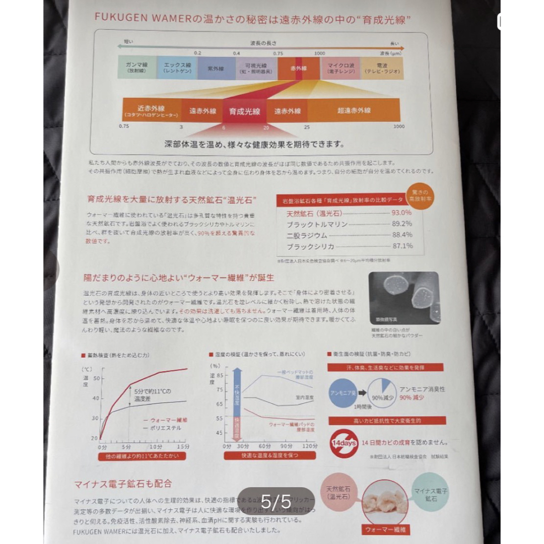 復元ウォーマー敷きパット 年中使えるリバーシブル ふかふかで睡眠の質