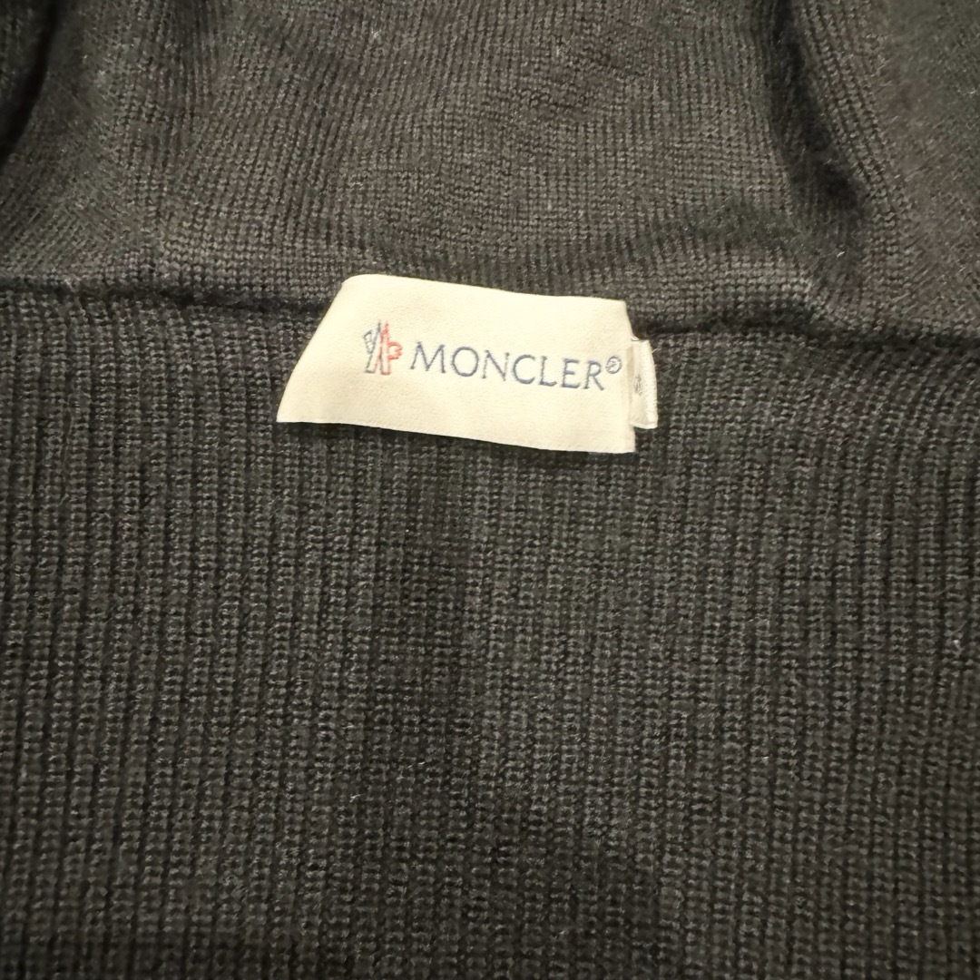MONCLER／モンクレール　ナイロン×ニット　パーカー