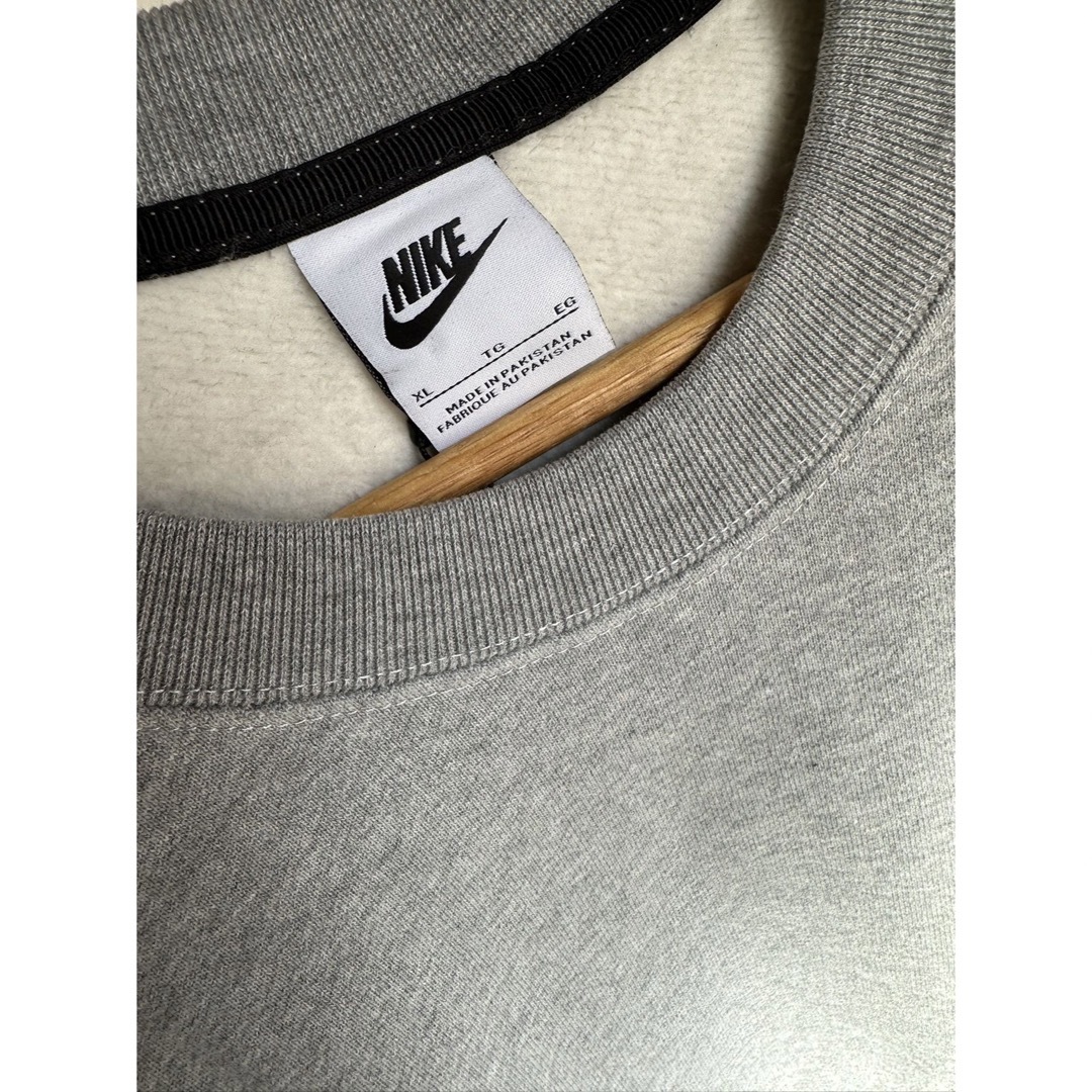 nike stussy コラボ クルートップス XL グレー スウェット