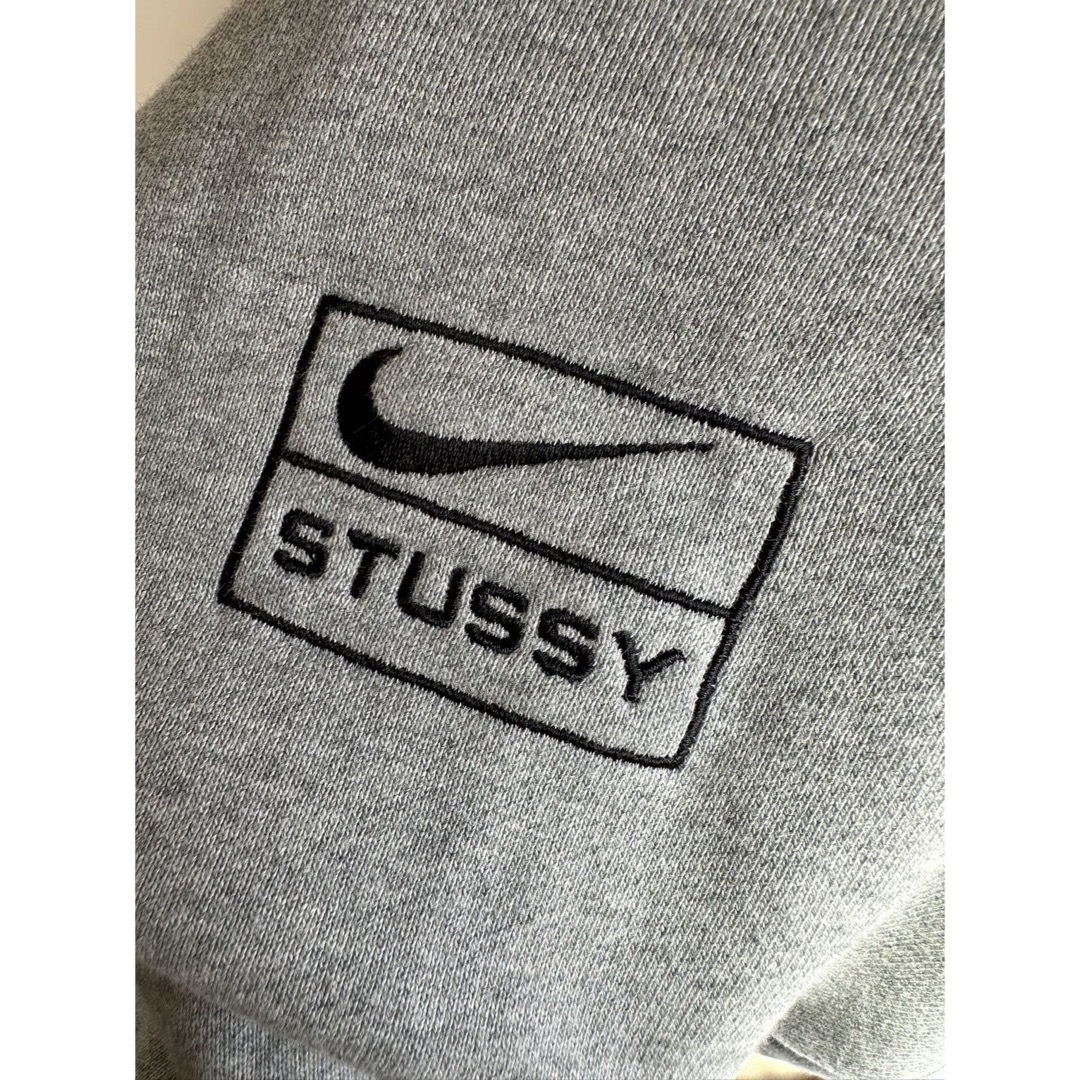 STUSSY NIKE コラボ　クールネックトレーナー　ブラック　S