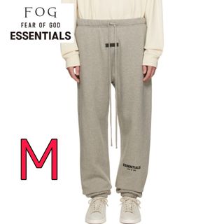 フィアオブゴッド(FEAR OF GOD)のFOG エッセンシャルズ スウェット パンツ oatmeal グレー M ラバー(その他)