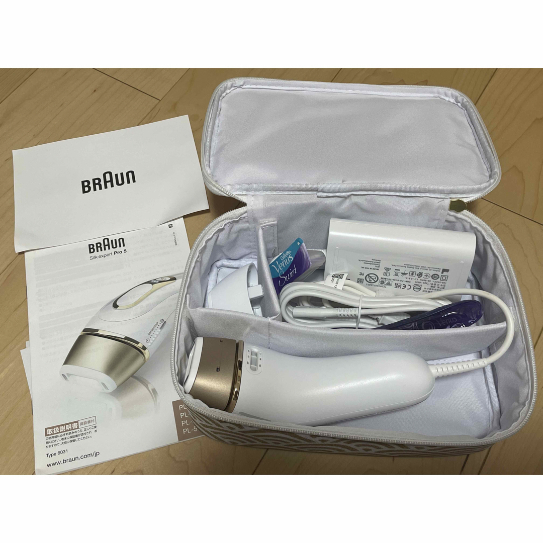 BRAUN(ブラウン)のBRAUN ブラウン 脱毛器 スマホ/家電/カメラの美容/健康(ボディケア/エステ)の商品写真