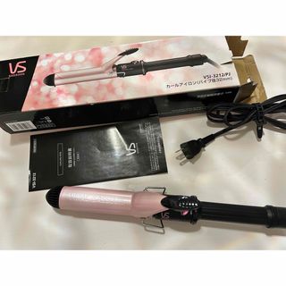 ヴィダルサスーン(VS)のヴィダルサスーン カールアイロン (パイプ径 32mm) ピンク VSI-321(ヘアアイロン)