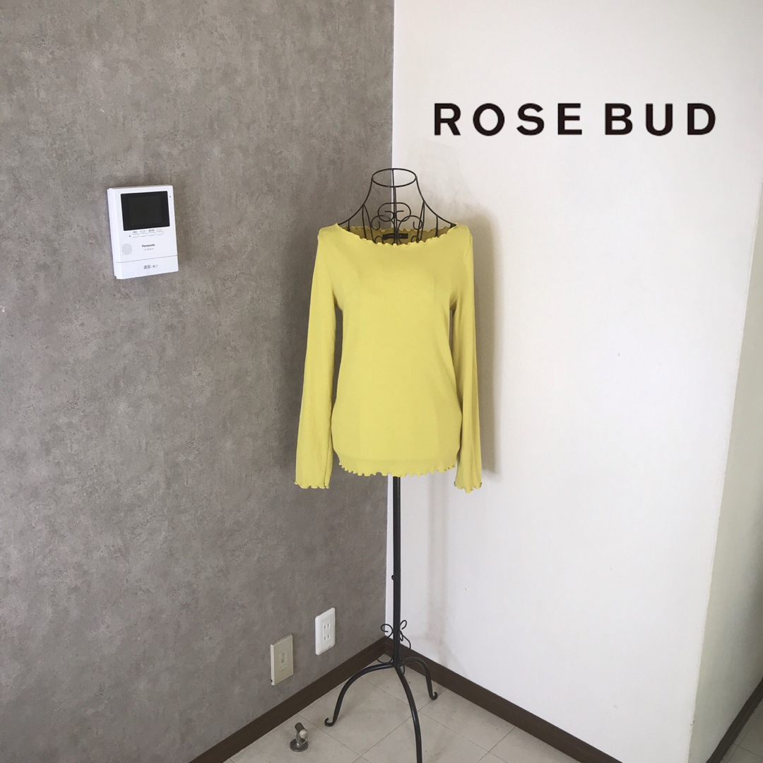 ROSE BUD(ローズバッド)のローズバッド♡1度着用　カットソー レディースのトップス(カットソー(長袖/七分))の商品写真