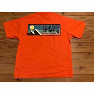 【新品タグ付】Franklin Climbing バックロゴ サイズ6(Tシャツ/カットソー(半袖/袖なし))