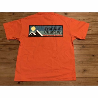 【新品タグ付】Franklin Climbing バックロゴ サイズ6(Tシャツ/カットソー(半袖/袖なし))