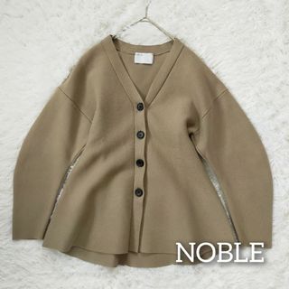 ノーブル(Noble)のNOBLEノーブル MINAウエストシェイプカーディガン(カーディガン)