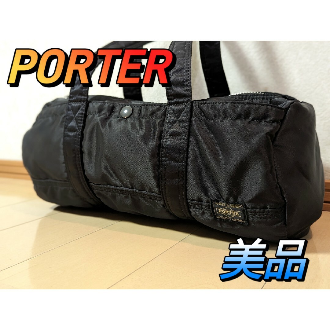 PORTER ポーター ミニボストン タンカー  ブラック