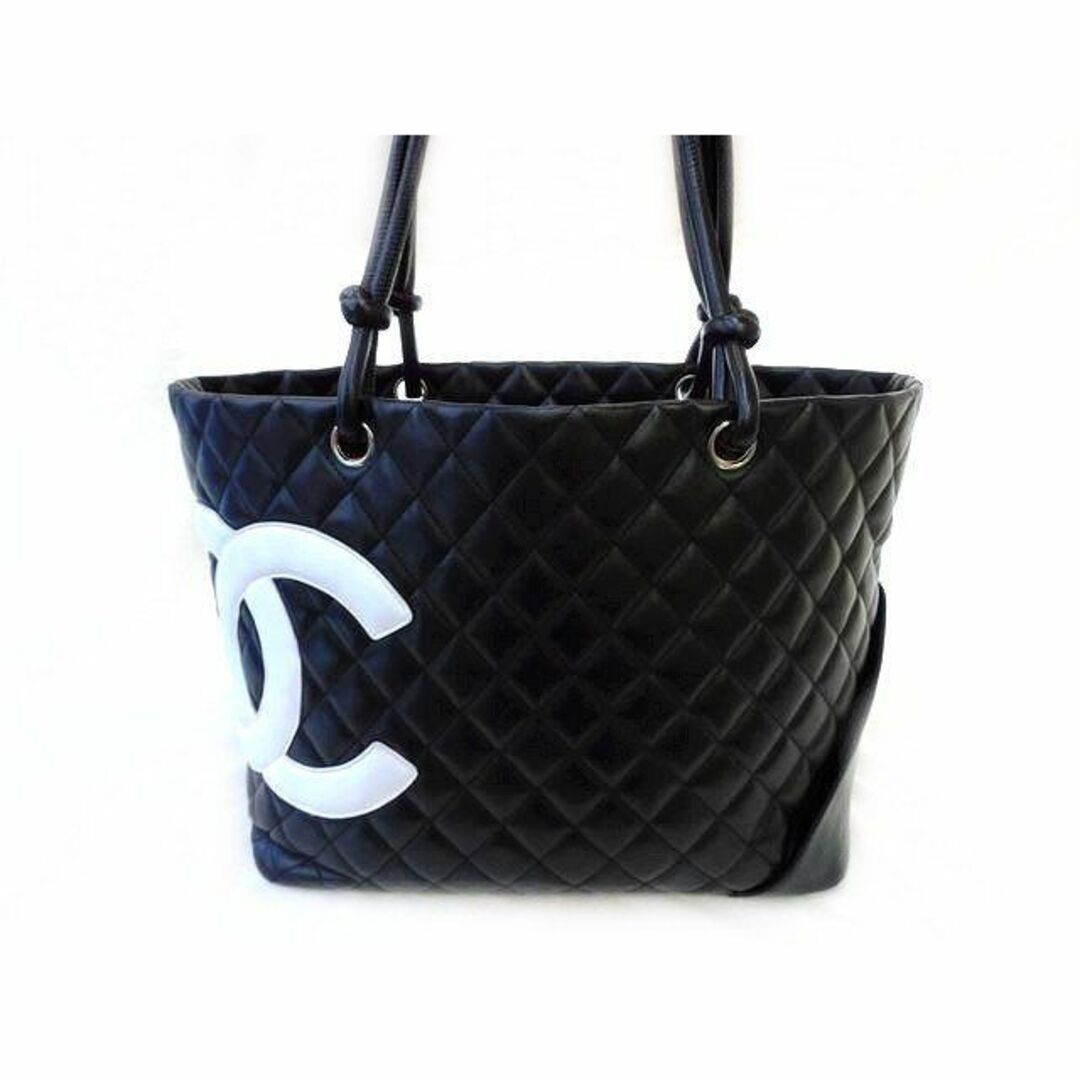 シャネル CHANEL カンボンラージトート トートバッグ レディース