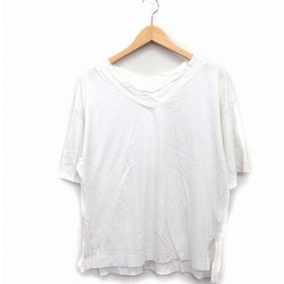 ジーナシス(JEANASIS)のTシャツ　オーバーサイズ　白　トップス(Tシャツ(半袖/袖なし))