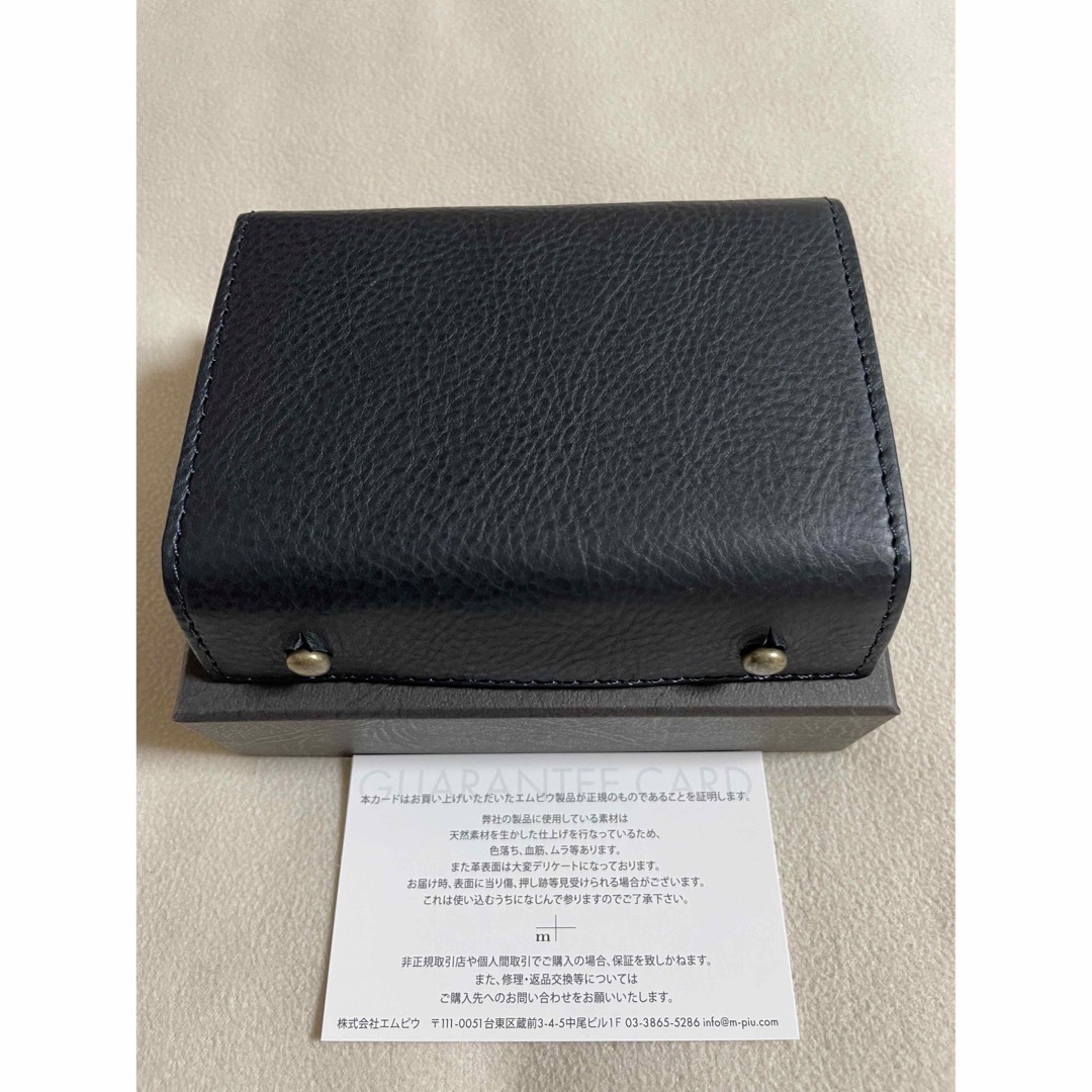 m+ - 新品!m+ エムピウ ミッレフォッリエ Ⅱ P25 ネイビーの通販 by