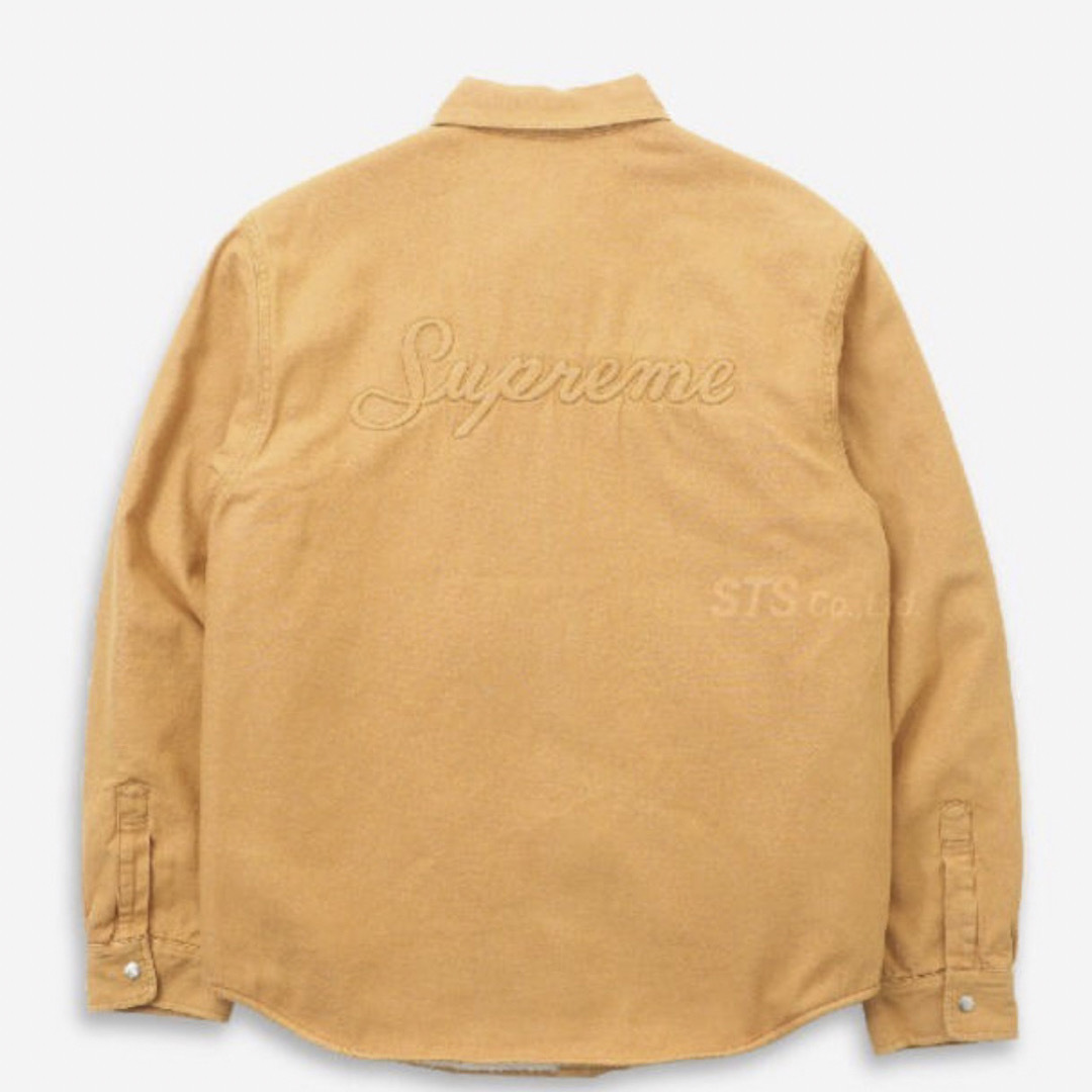 Supreme(シュプリーム)のsupreme Sherpa Lined Denim Shirt  メンズのジャケット/アウター(Gジャン/デニムジャケット)の商品写真