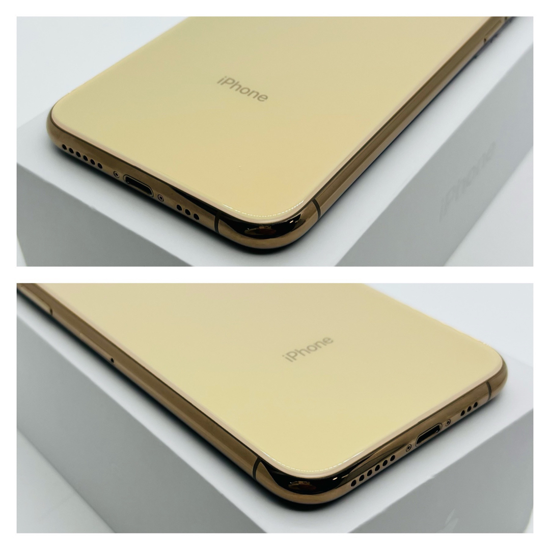 iPhone(アイフォーン)のS 新品電池　iPhone Xs Gold 256 GB SIMフリー　本体 スマホ/家電/カメラのスマートフォン/携帯電話(スマートフォン本体)の商品写真