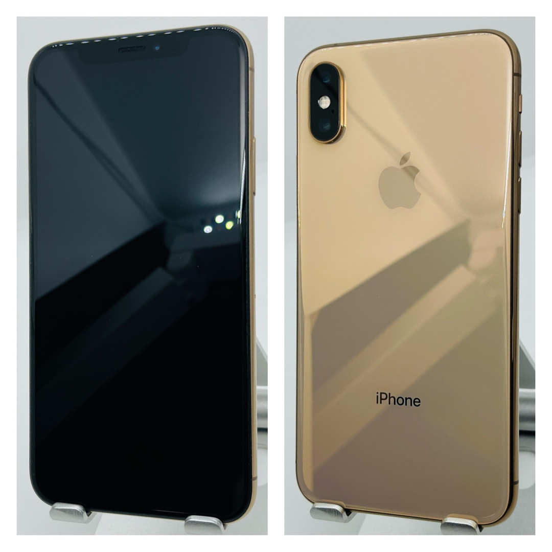 iPhone(アイフォーン)のS 新品電池　iPhone Xs Gold 256 GB SIMフリー　本体 スマホ/家電/カメラのスマートフォン/携帯電話(スマートフォン本体)の商品写真