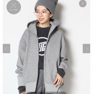 アパルトモンドゥーズィエムクラス(L'Appartement DEUXIEME CLASSE)の【AMERICANA/アメリカーナ】 WIDE FULLZIP HOODIE(パーカー)