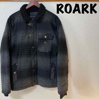 ロアークリバイバル(ROARK REVIVAL)のROARK ロアーク フリースジャケット アウター ミリタリー フックボタン M(ブルゾン)