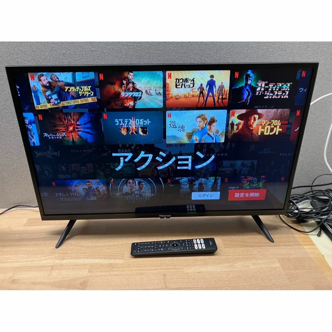 未使用近!ハイセンス HISENSE スマートテレビ 32A45G 2021年製の通販