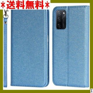 SN4 OPPO A55s 5G ケース 手帳型 オッポ 5色 ブルー 490(モバイルケース/カバー)