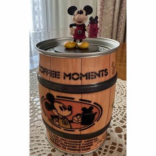 ディズニー(Disney)の【あちぃ様】【美品】ミッキー　コーヒー缶　保存容器　ディズニーリゾート(容器)