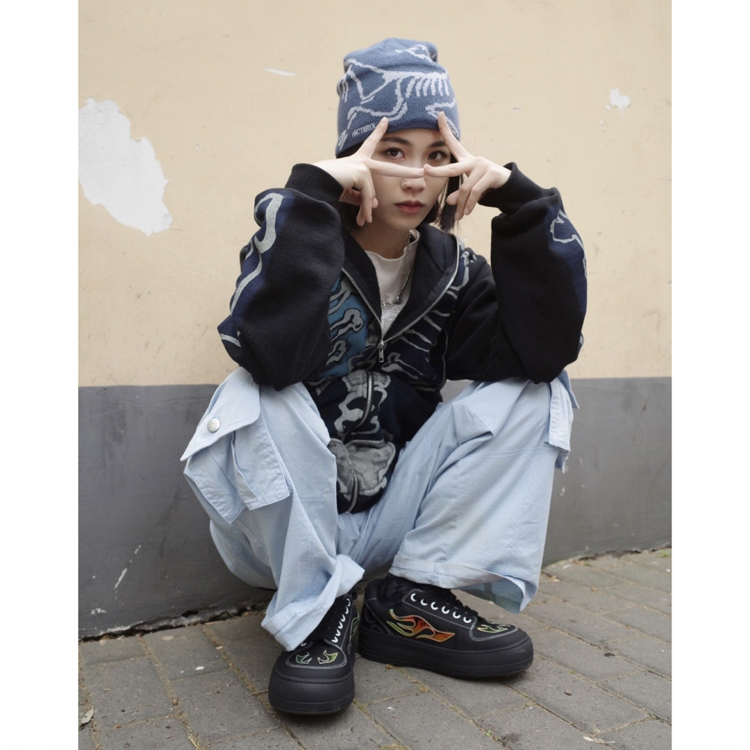 CACTUS JACK FRAGMENT SKELETON パーカー ジャケットの通販 by CACTUS JACK FRAGMENT SKELETON パーカー ジャケットの通販 by