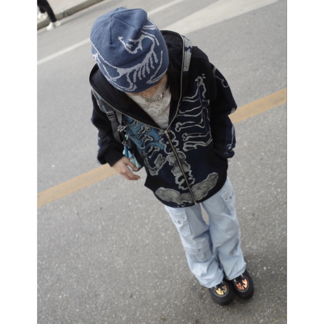 CACTUS JACK FRAGMENT SKELETON パーカー ジャケットの通販 by CACTUS JACK FRAGMENT SKELETON パーカー ジャケットの通販 by